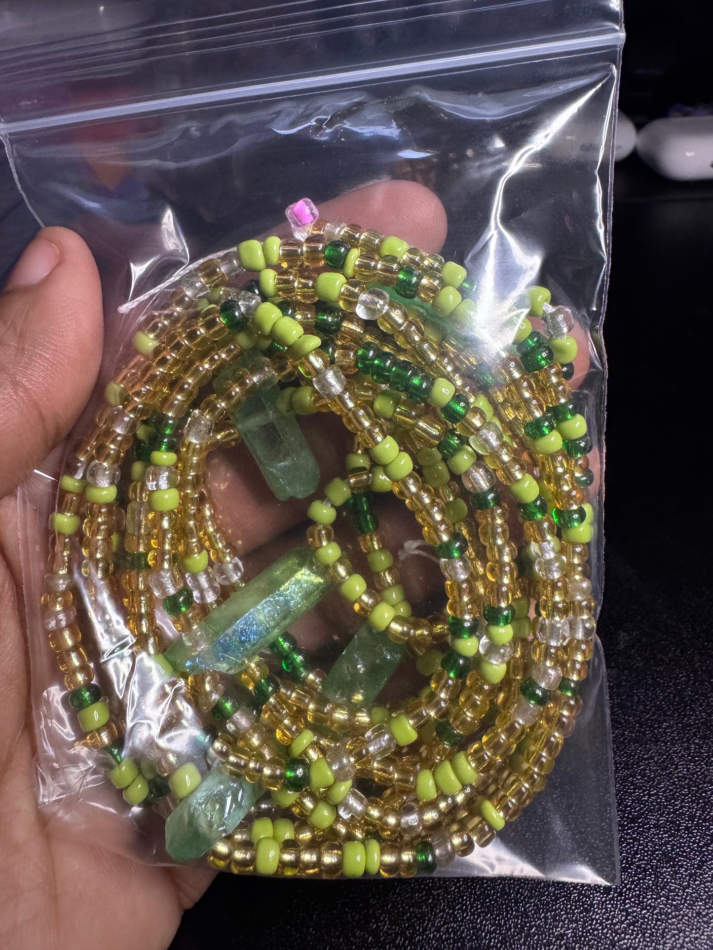 Green quartz